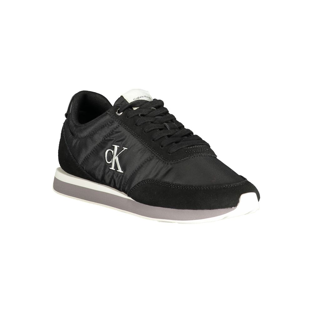 Calvin Klein Black Polyester Men Sneaker | Regal Royce