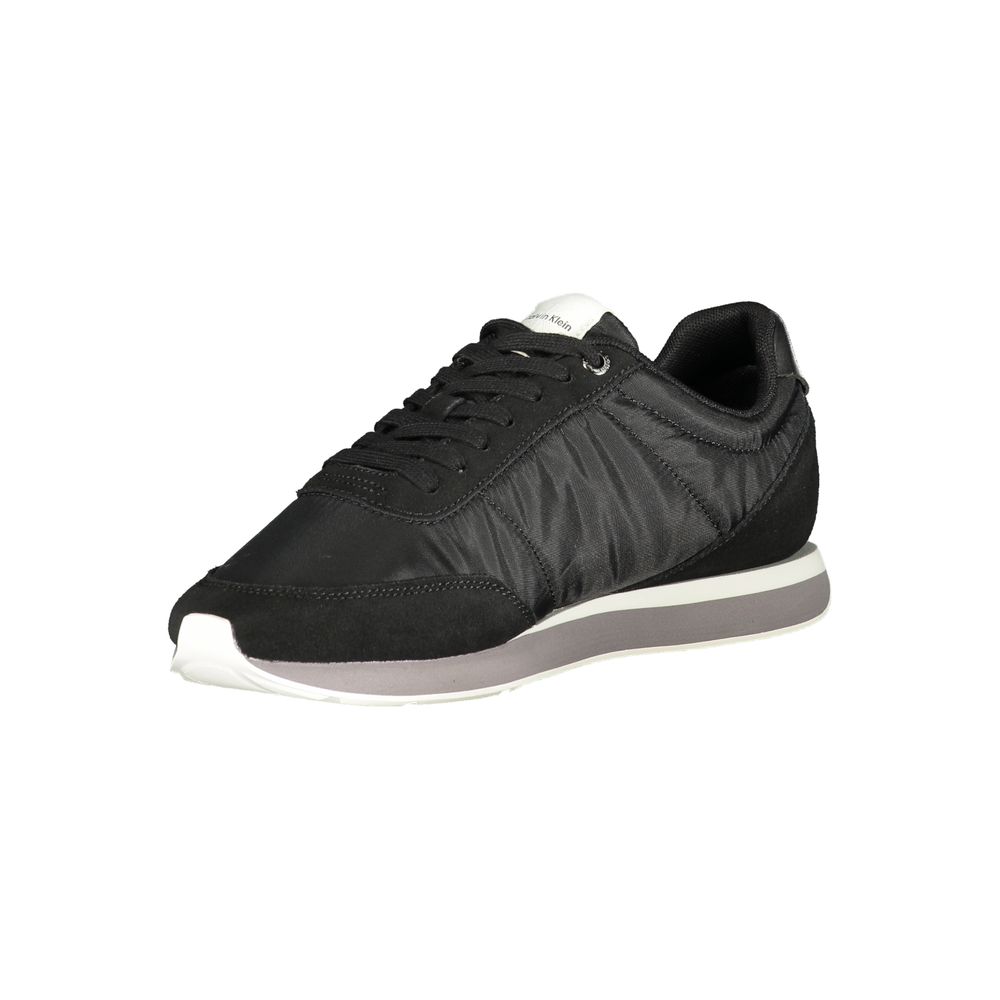 Calvin Klein Black Polyester Men Sneaker | Regal Royce