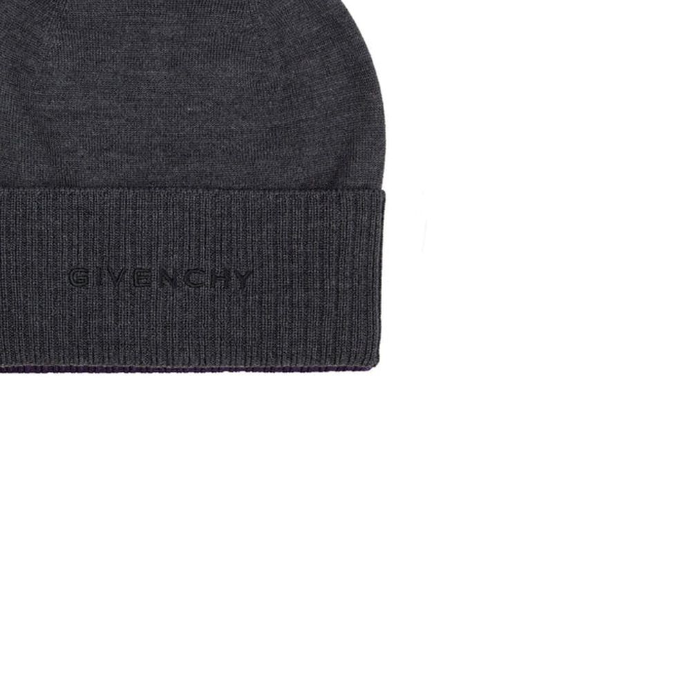 Givenchy Gray Wool Beanie | Regal Royce
