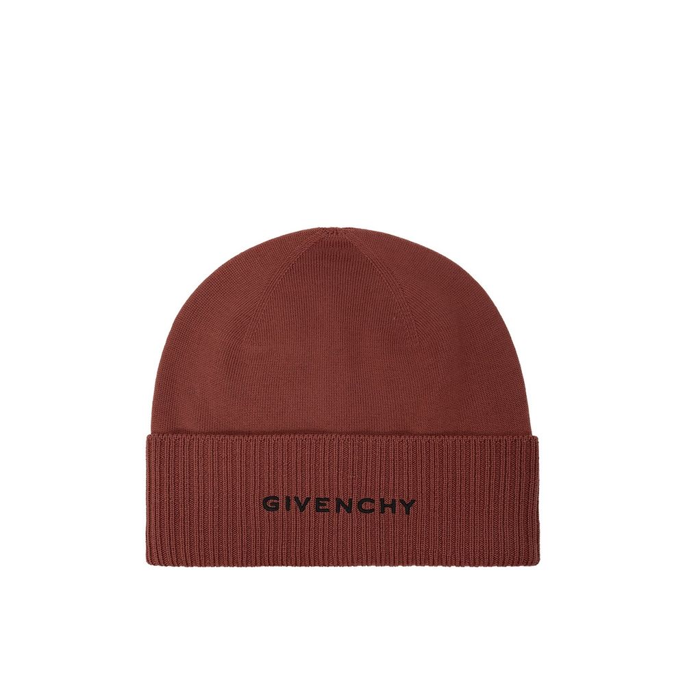 Givenchy Brown Wool Beanie | Regal Royce