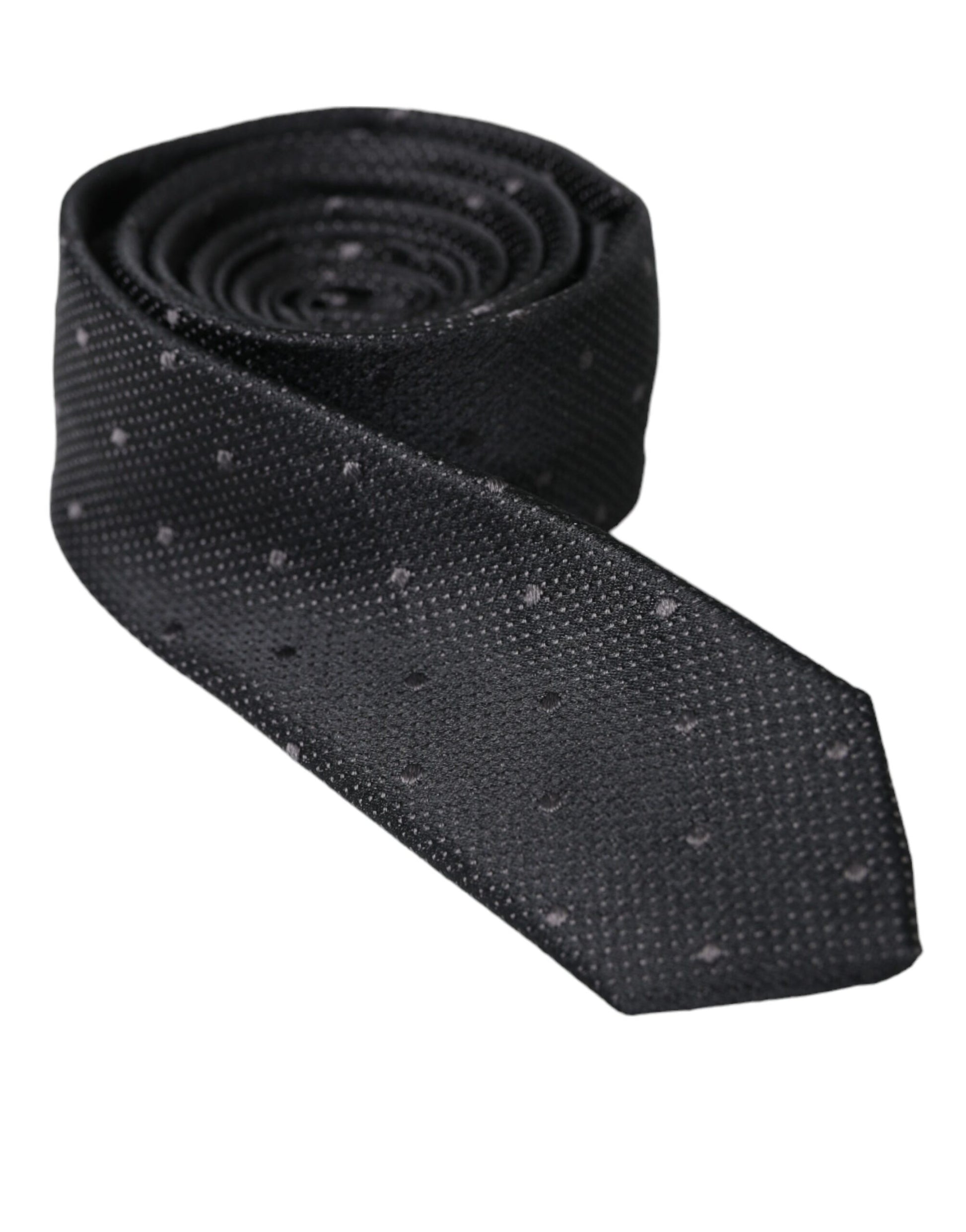 Dolce & Gabbana Black Silk Tie | Regal Royce