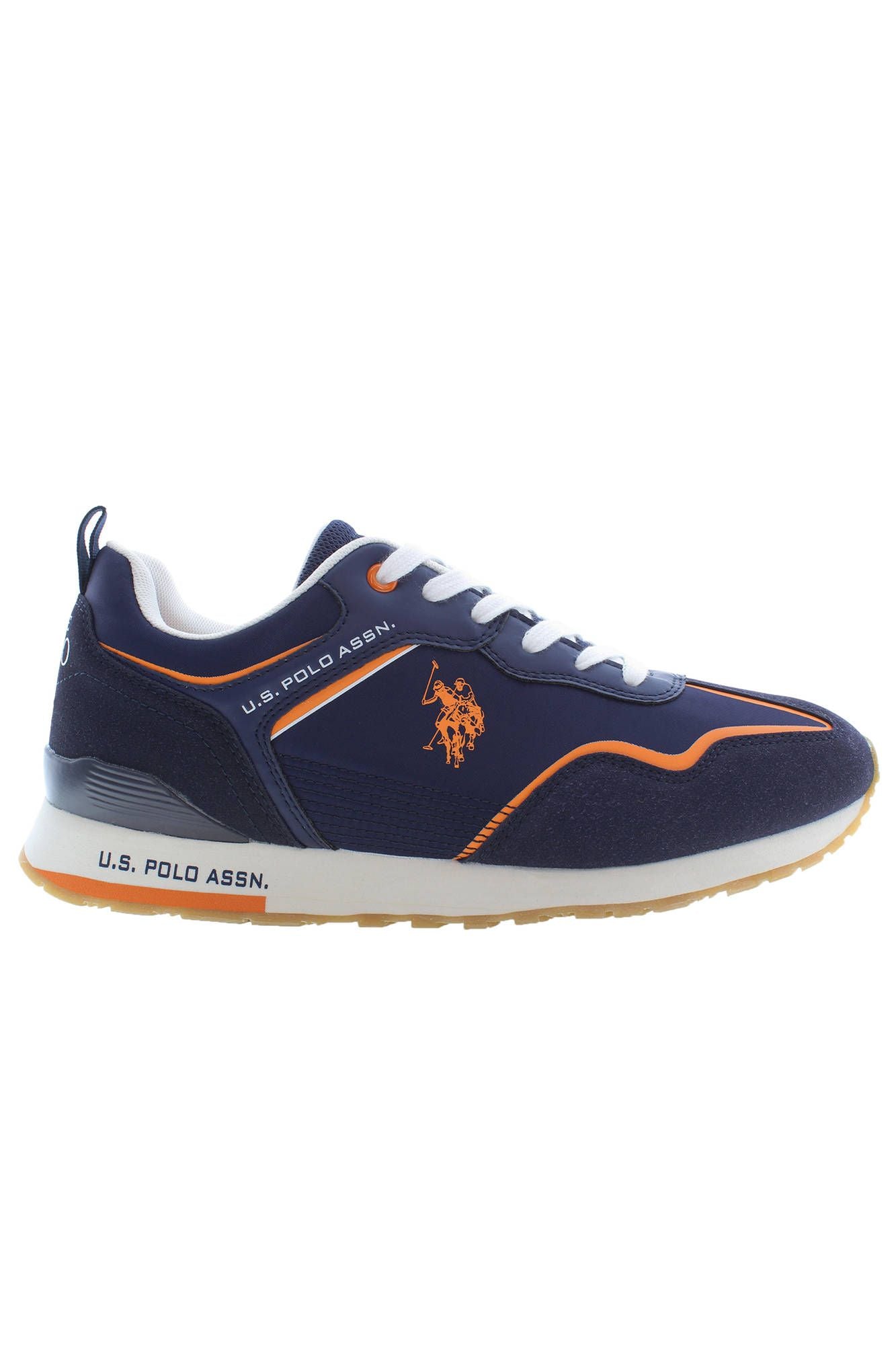 U.S. POLO ASSN. Blue Polyester Athletic Sneakers | Regal Royce