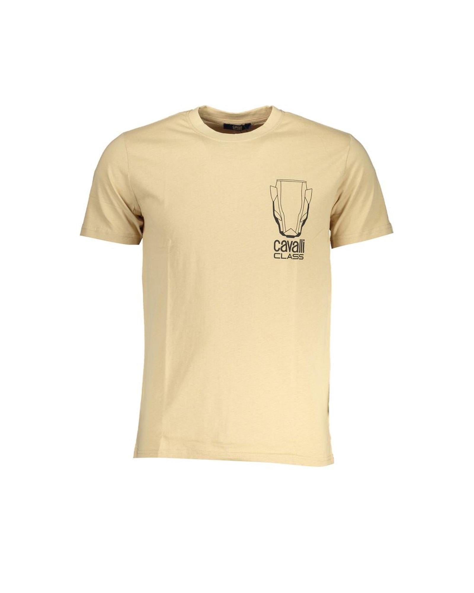 Cavalli Class Black Cotton T-Shirt | Regal Royce