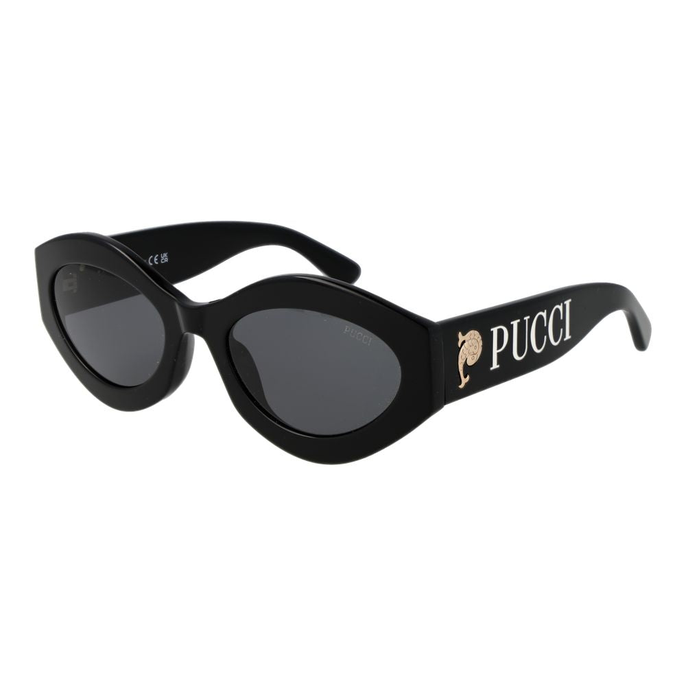 Emilio Pucci Black Acetate Sunglasses | Regal Royce