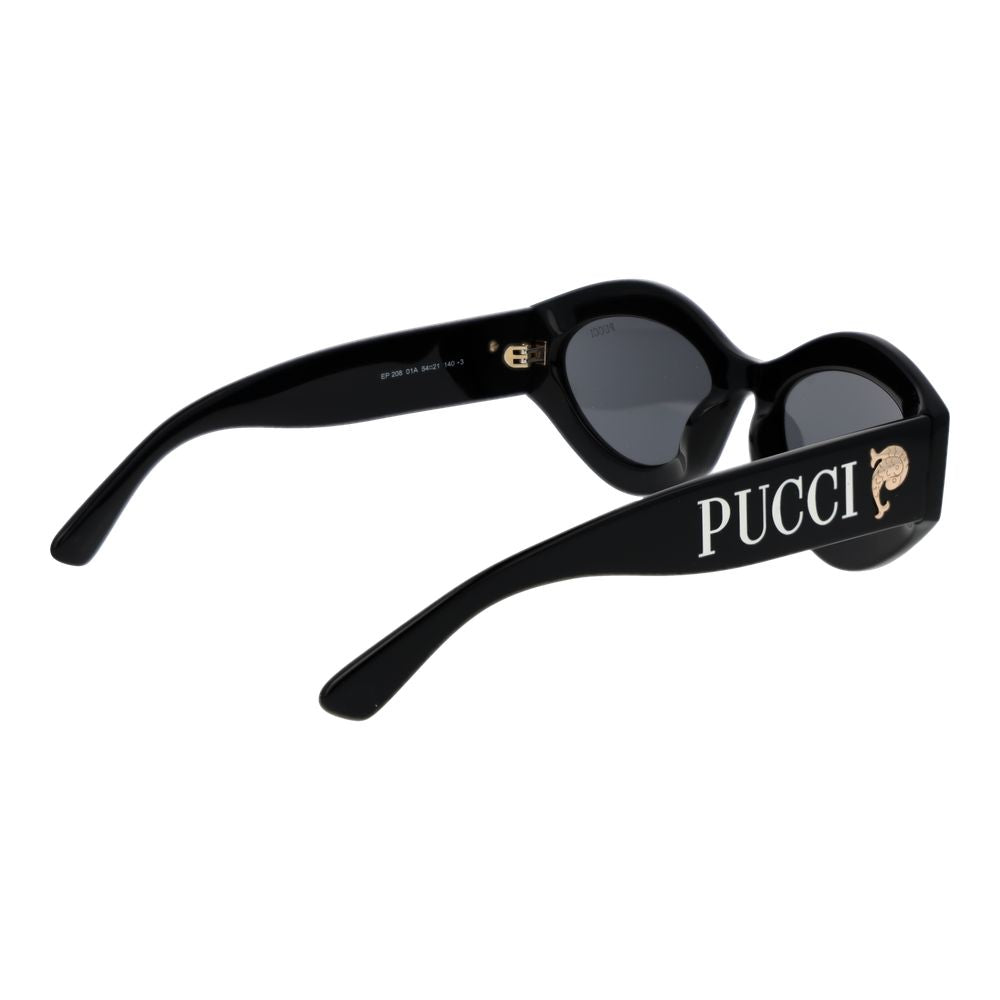 Emilio Pucci Black Acetate Sunglasses | Regal Royce