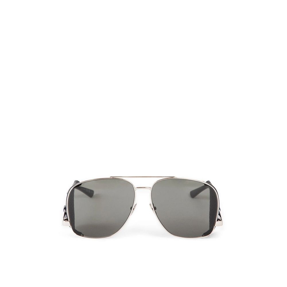 Saint Laurent Silver Metal Sunglasses | Regal Royce