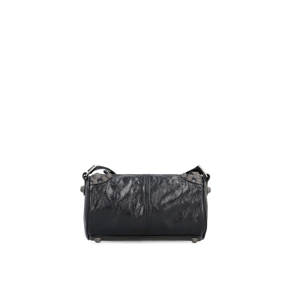 Balenciaga Black Lamb Leather Shoulder Bag | Regal Royce