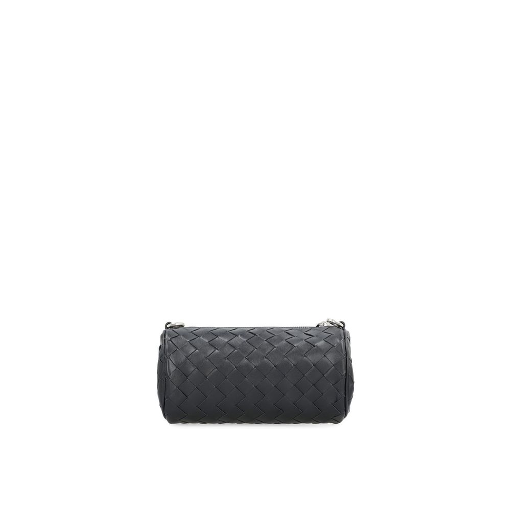 Bottega Veneta Black Calfskin Shoulder Bag | Regal Royce
