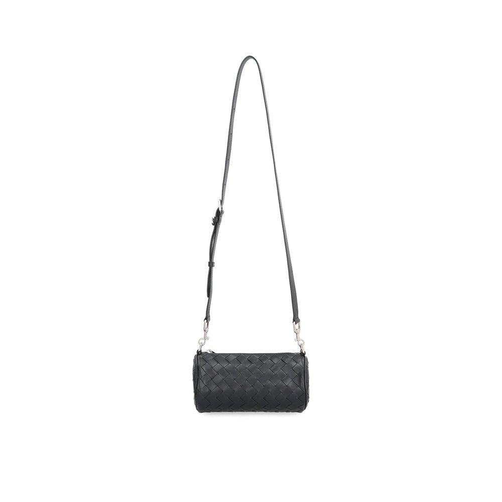 Bottega Veneta Black Calfskin Shoulder Bag | Regal Royce