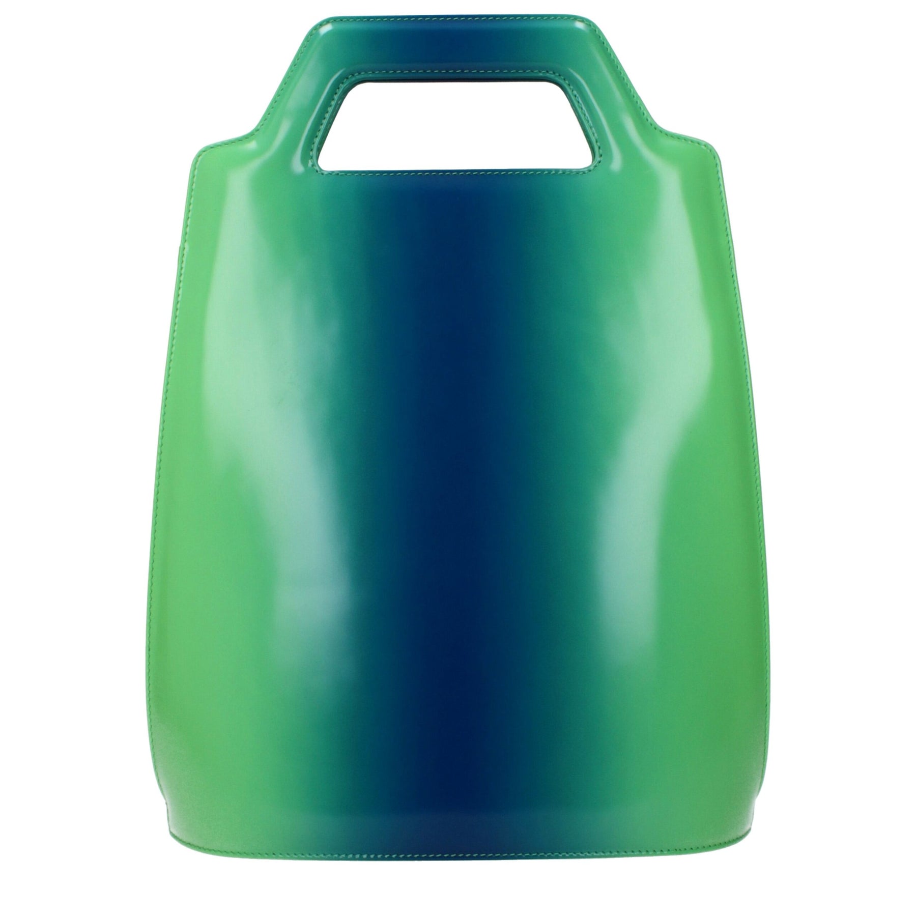 Salvatore Ferragamo Green Leather Handbag | Regal Royce