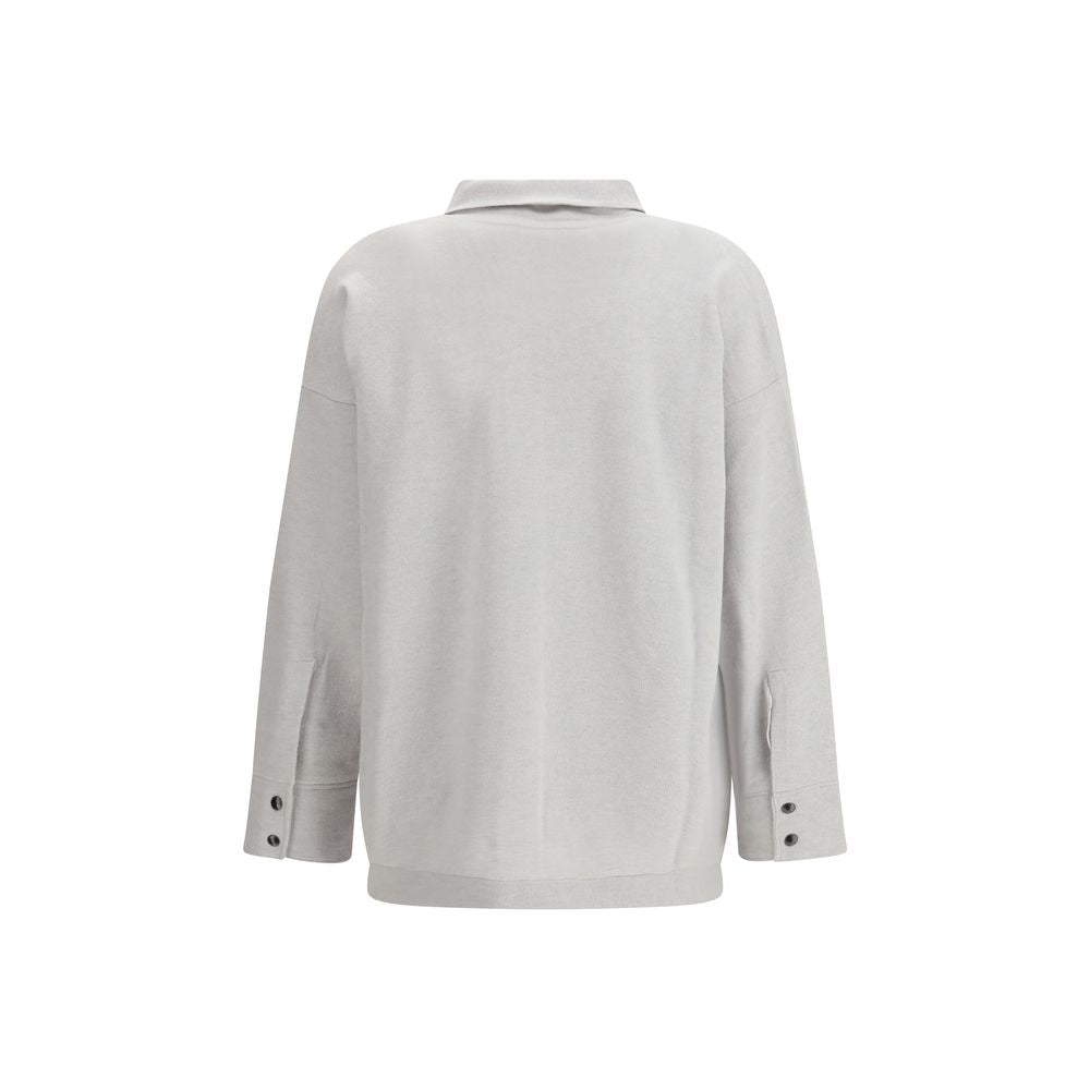 Fabiana Filippi Gray Fleece Wool Shirt | Regal Royce