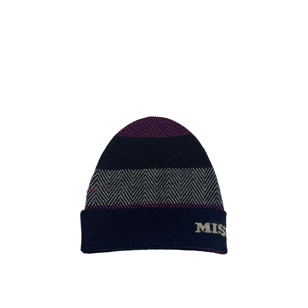 Missoni Blue Wool Beanie | Regal Royce