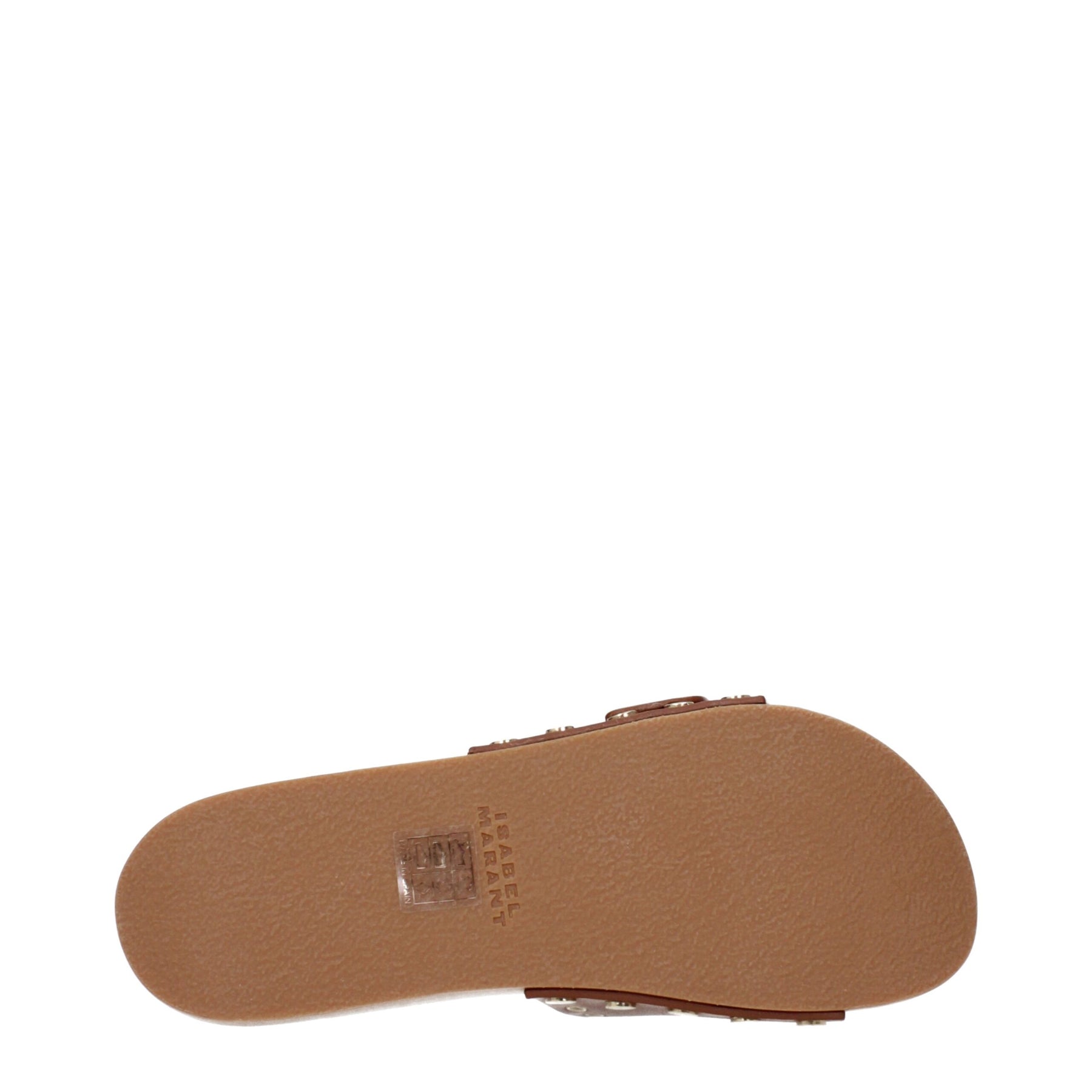 Isabel Marant Brown Leather Slippers | Regal Royce