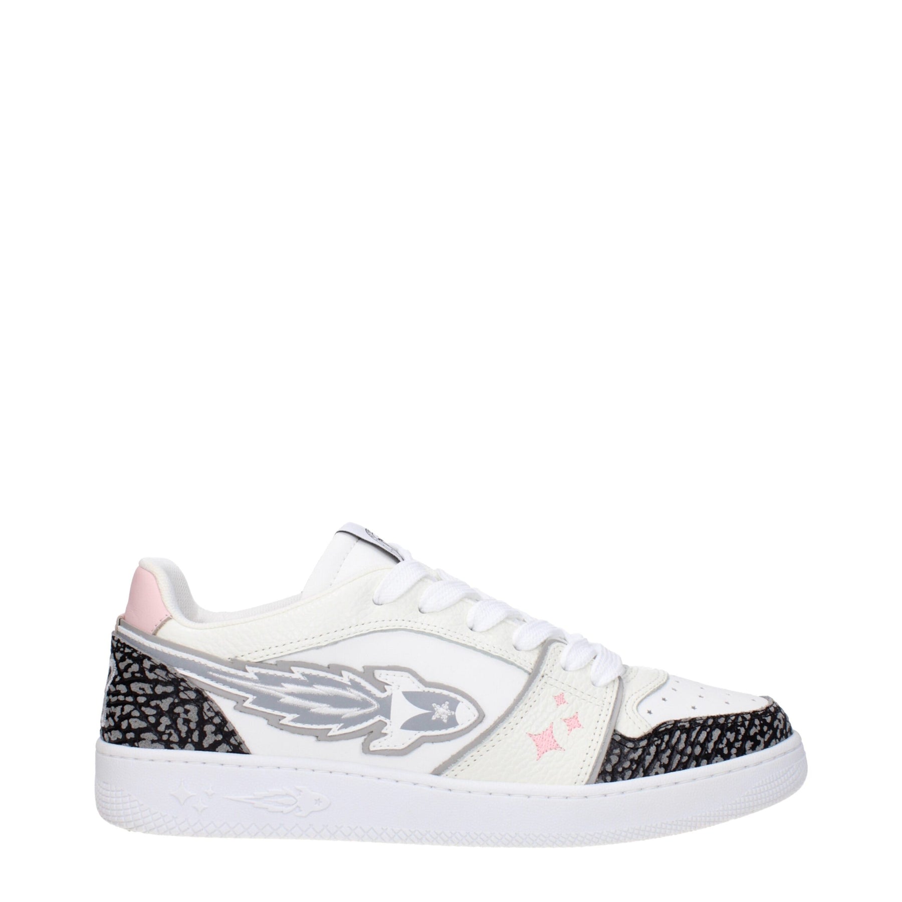 Enterprise Japan White Leather Athletic Sneakers | Regal Royce