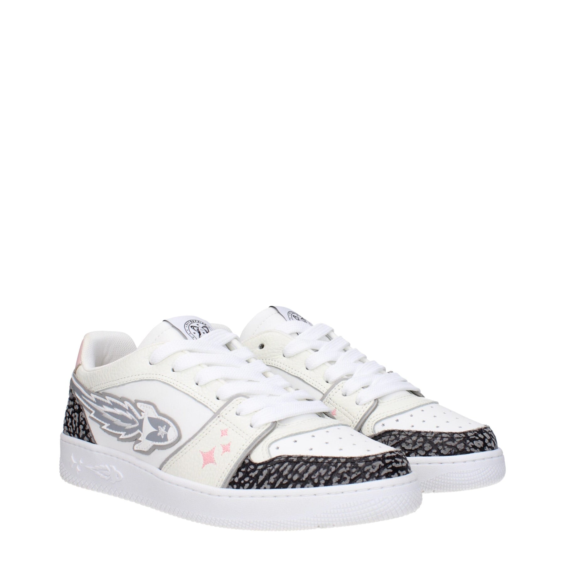 Enterprise Japan White Leather Athletic Sneakers | Regal Royce