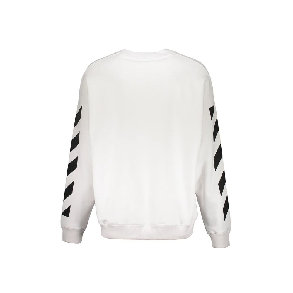 Off-White White Cotton Sweatshirt | Regal Royce