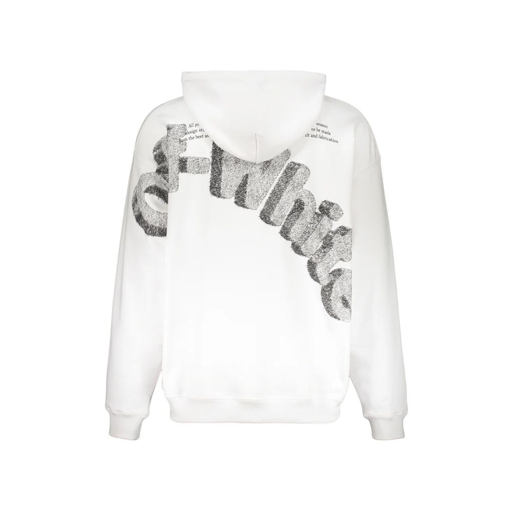 Off-White White Cotton Sweatshirt | Regal Royce