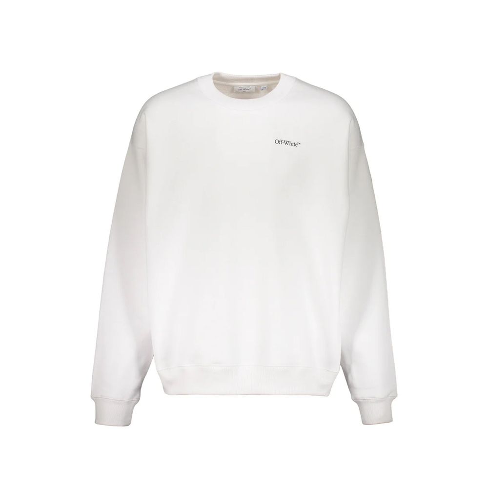 Off-White White Cotton Sweatshirt | Regal Royce