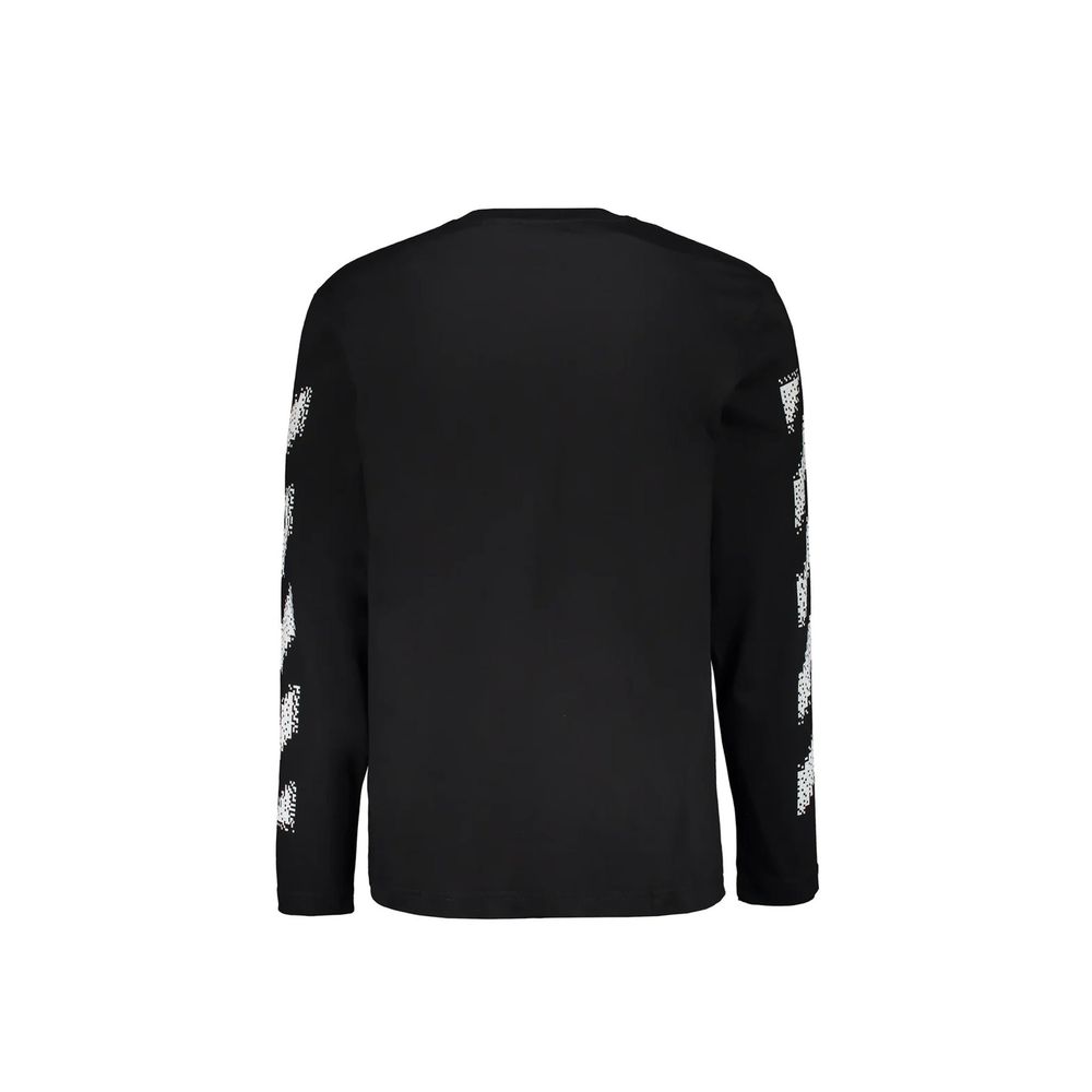 Off-White Black Cotton Sweatshirt | Regal Royce