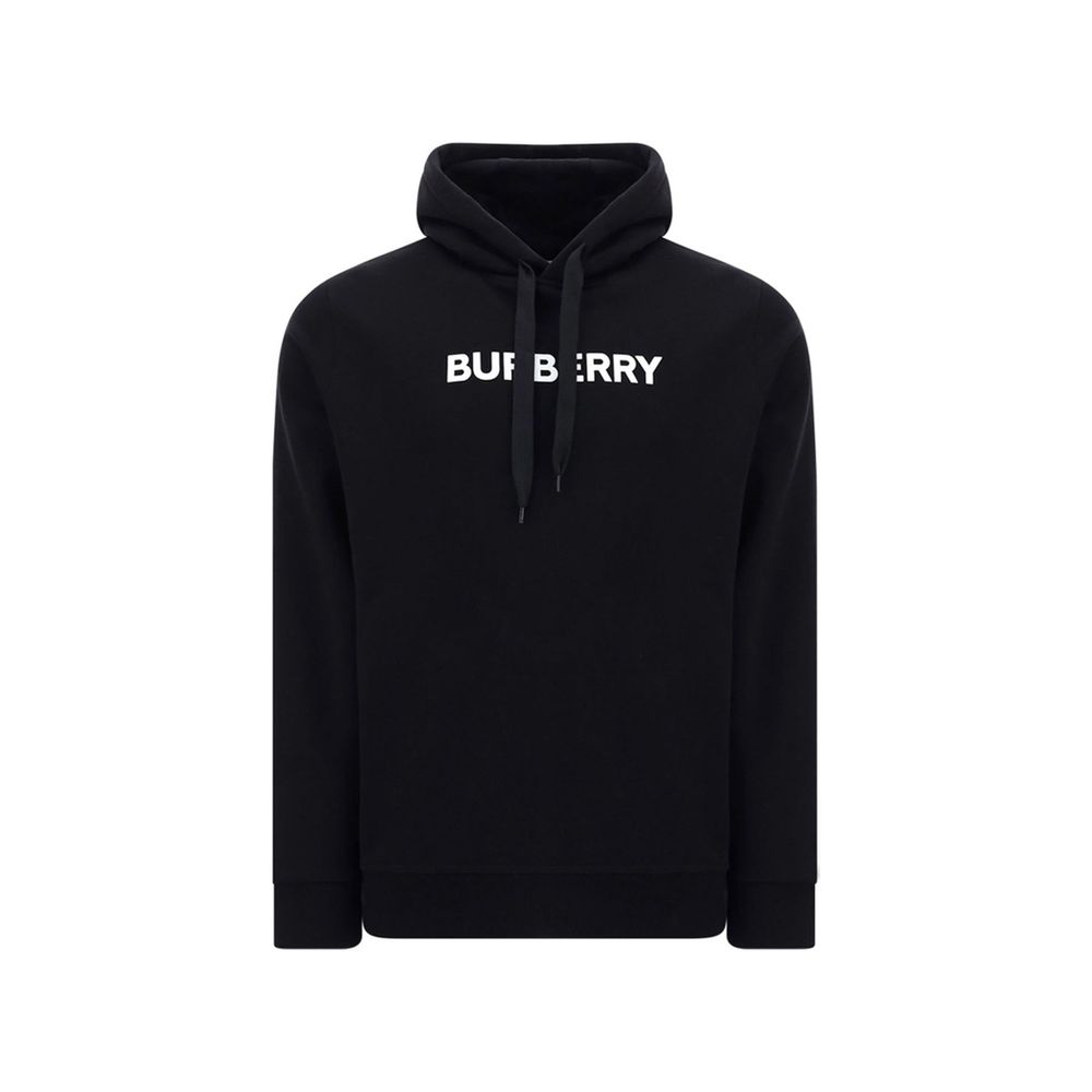Burberry Black Cotton Sweatshirt | Regal Royce