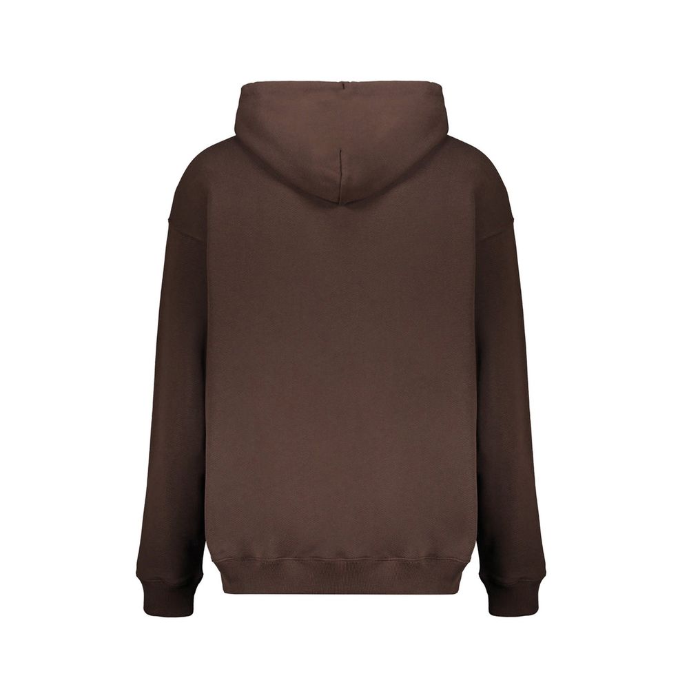 Off-White Brown Cotton Sweatshirt | Regal Royce