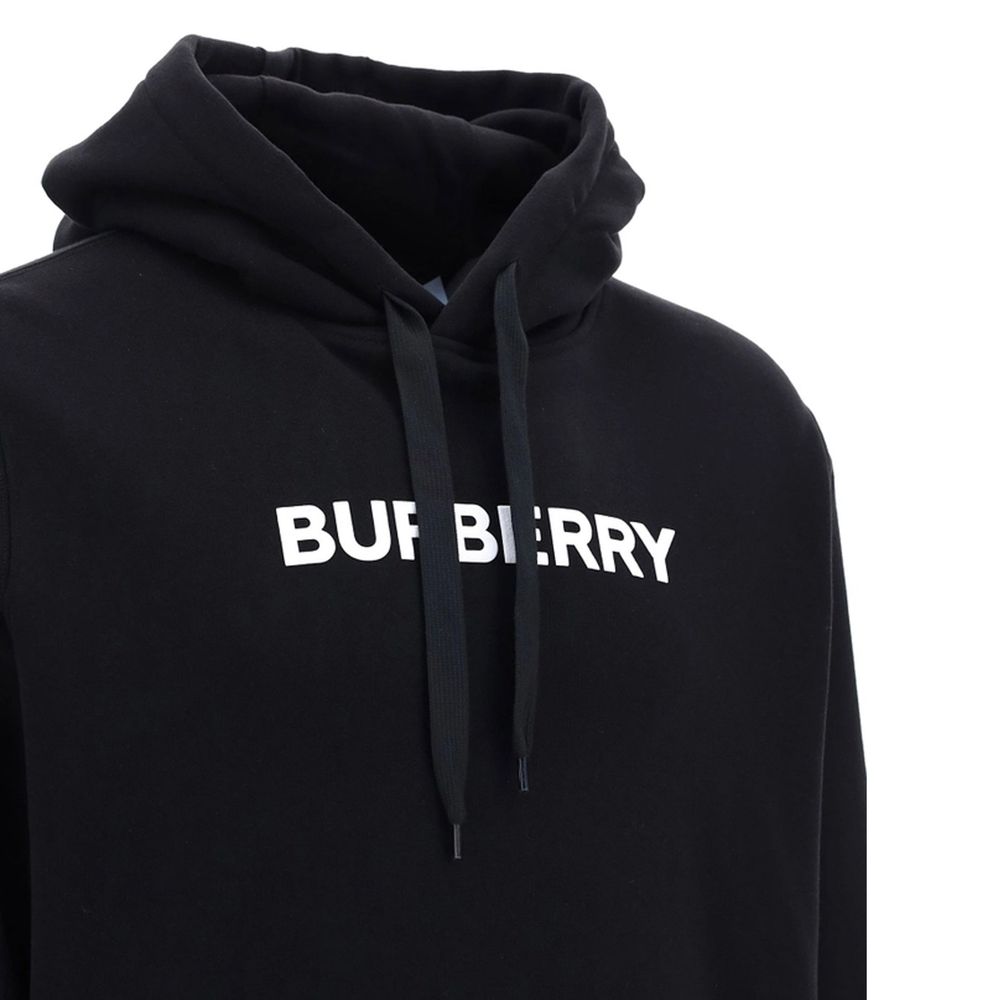 Burberry Black Cotton Sweatshirt | Regal Royce