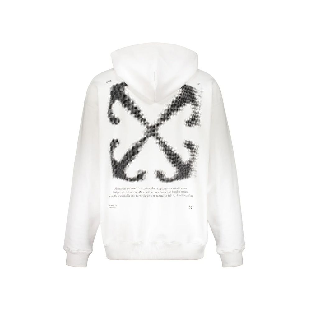 Off-White White Cotton Sweatshirt | Regal Royce
