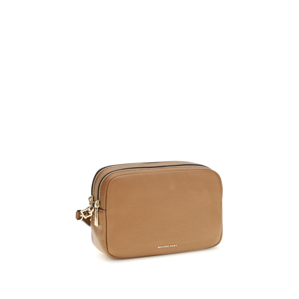 Michael Kors Brown Calf Leather Bos Taurus Shoulder Bag | Regal Royce