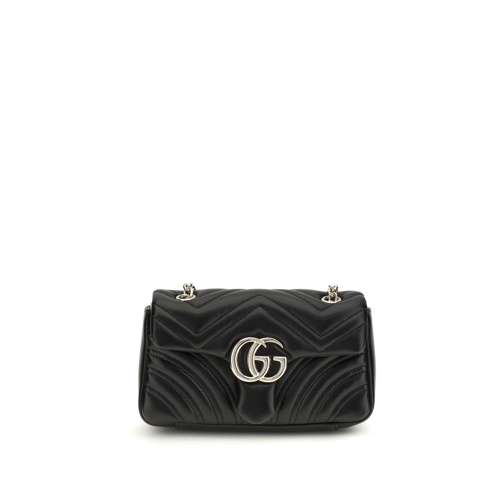 Gucci Black Calf Leather Bos Taurus Shoulder Bag | Regal Royce