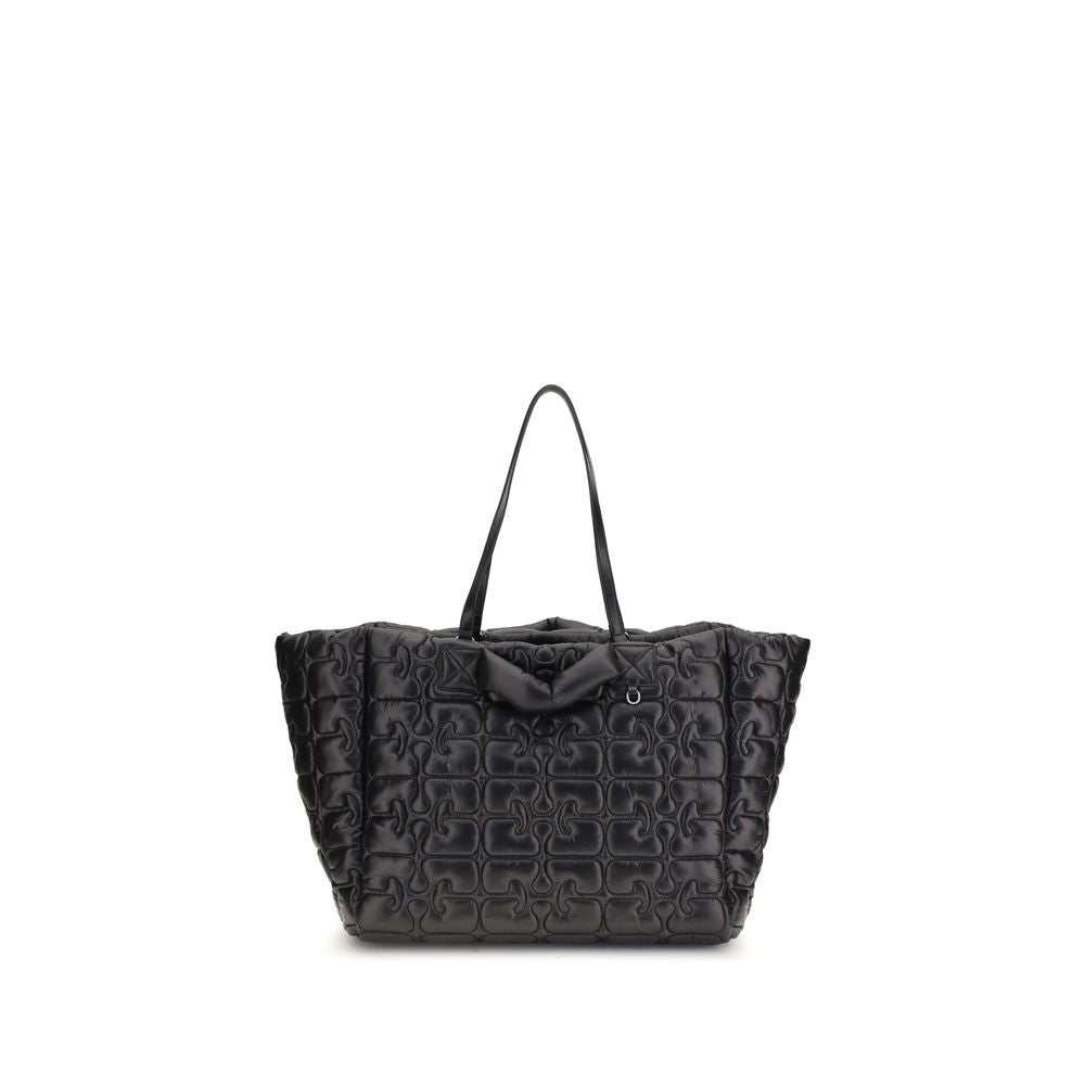 Ganni Black Polyamide Handbag | Regal Royce
