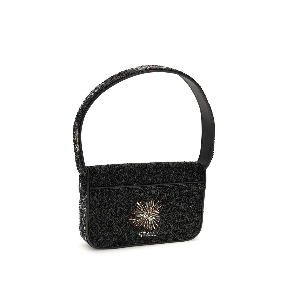 Staud Multicolor Rayon Shoulder Bag | Regal Royce