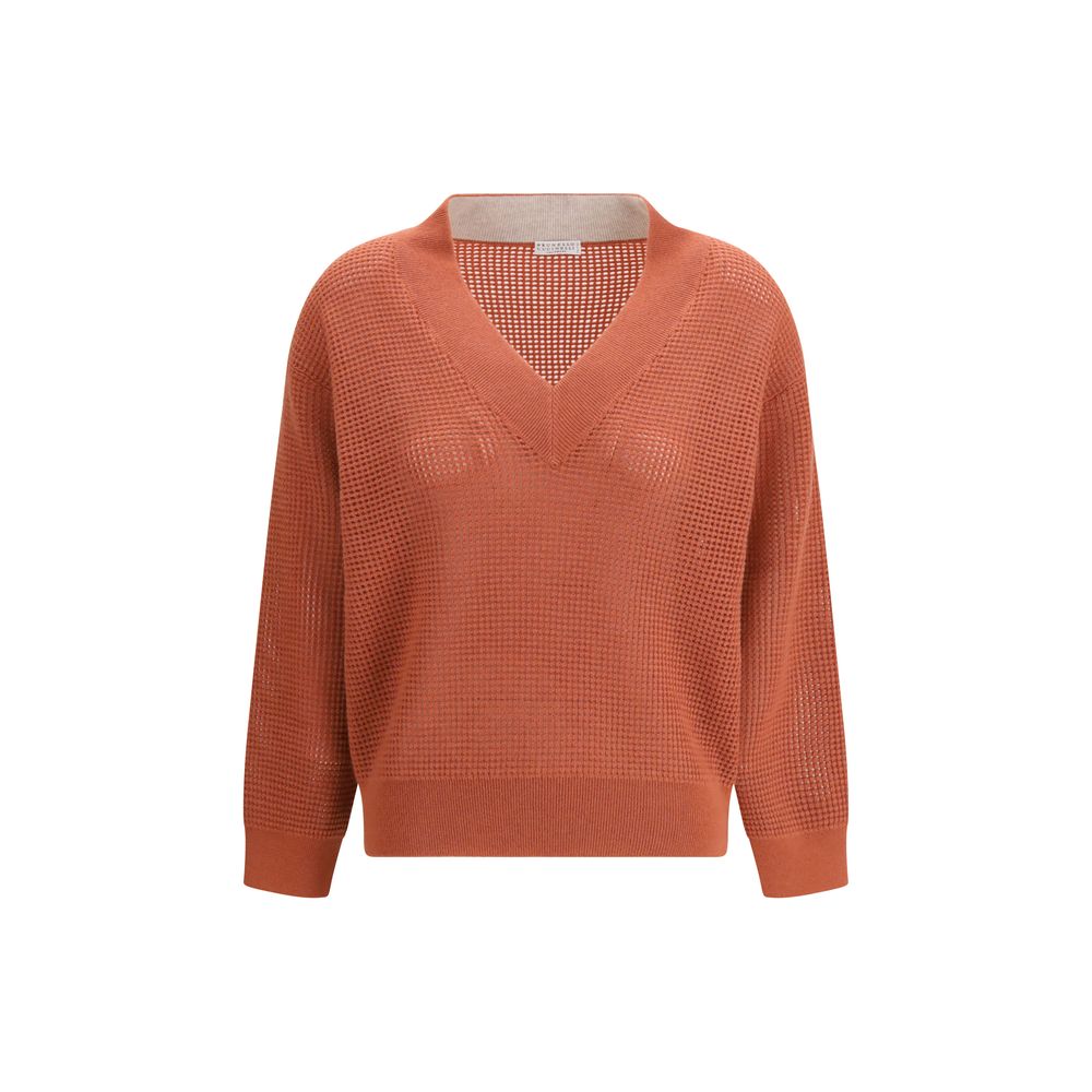 Brunello Cucinelli Multicolor Cashmere Cashmere Sweater | Regal Royce