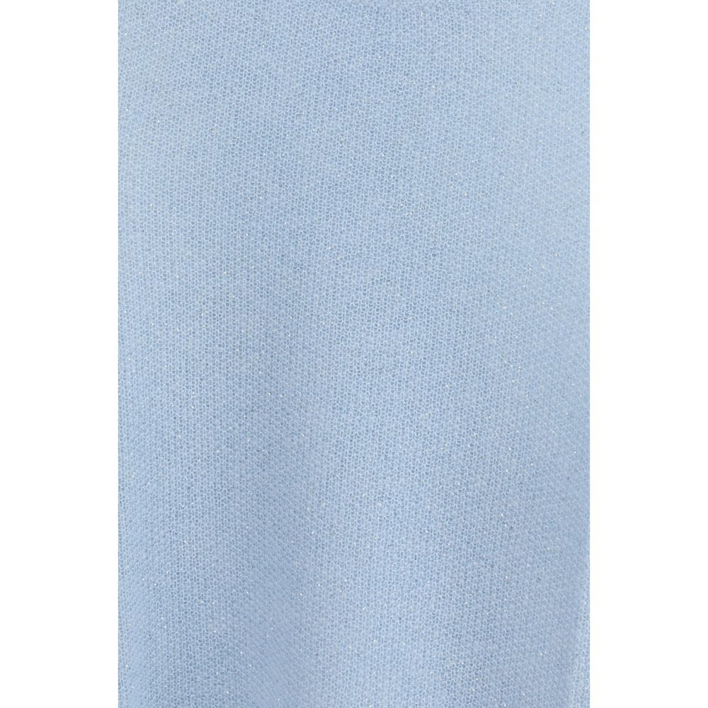 Fabiana Filippi Light Blue Polyester Sweatshirt | Regal Royce