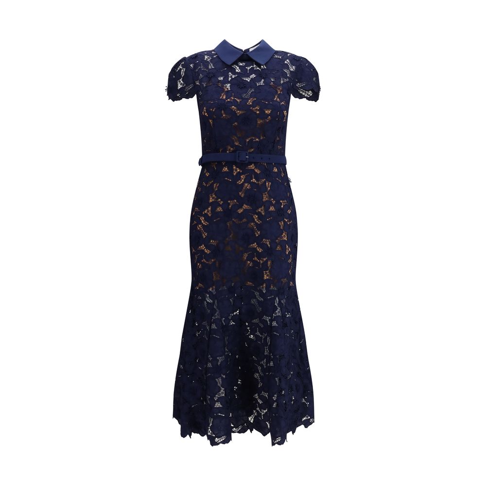 Self-Portrait Blue Polyester Cocktail Dress | Regal Royce