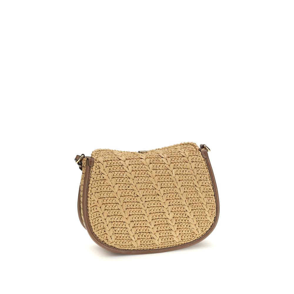 Etro Beige Raffia Shoulder Bag | Regal Royce