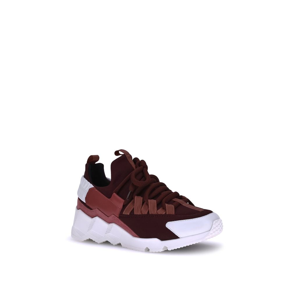 Pierre Hardy Bordeaux Neoprene Athletic Sneakers | Regal Royce