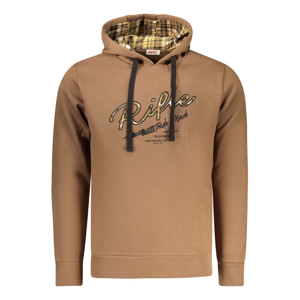 Rifle Marrone Cotton Men Sweatshirt | Regal Royce