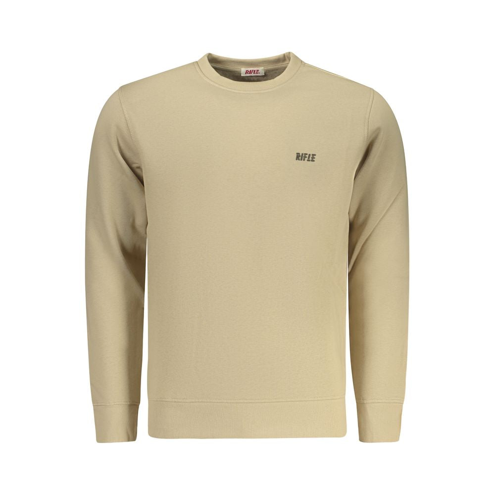 Rifle Beige Cotton Men Sweatshirt | Regal Royce