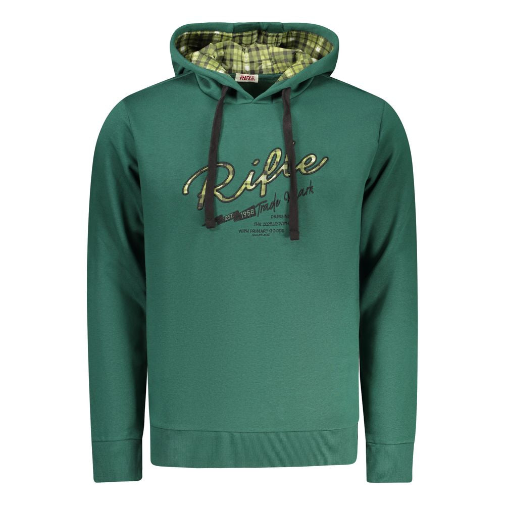 Rifle Verde Cotton Men Hoodie | Regal Royce