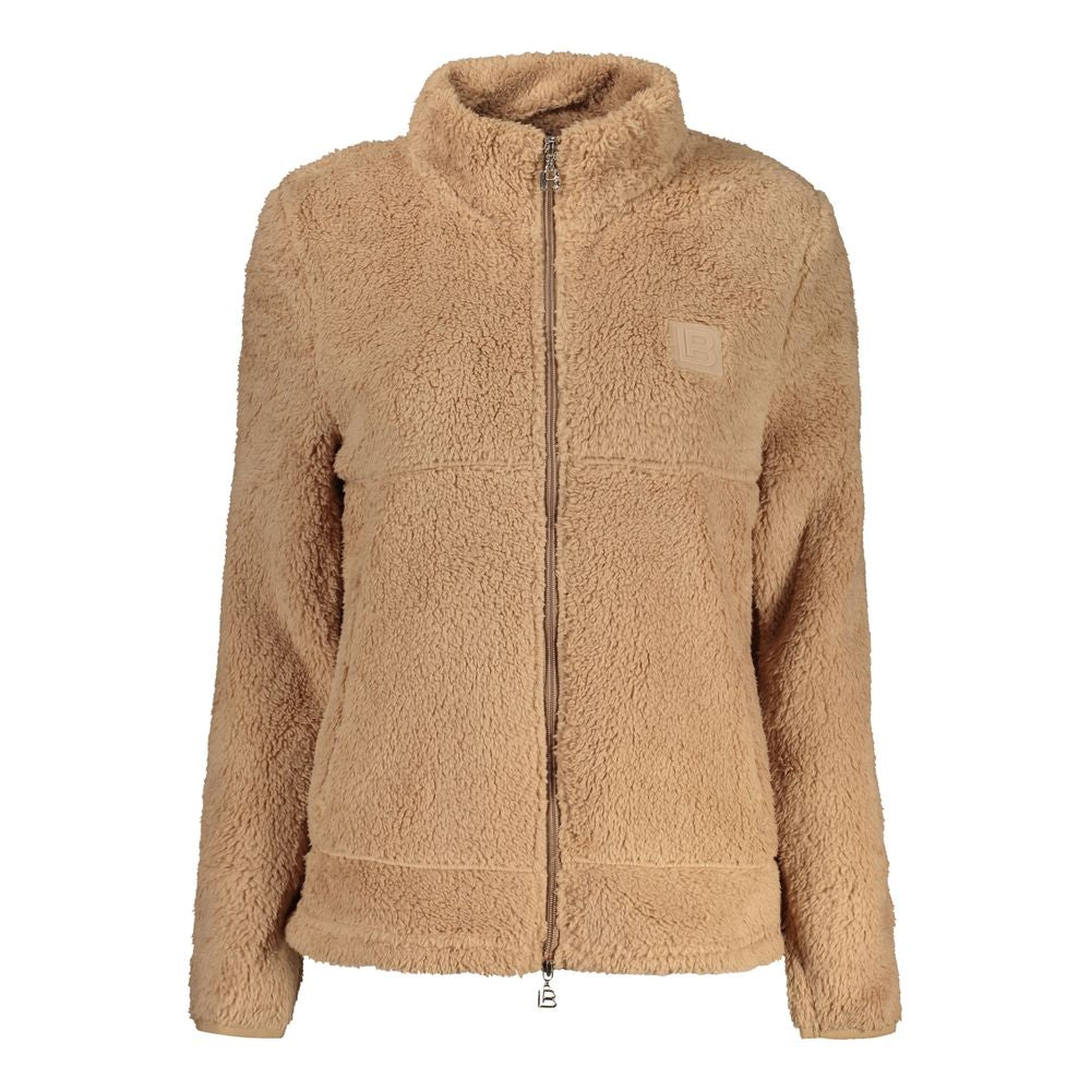 Laura Biagiotti Marrone Polyester Women Sweatshirt | Regal Royce