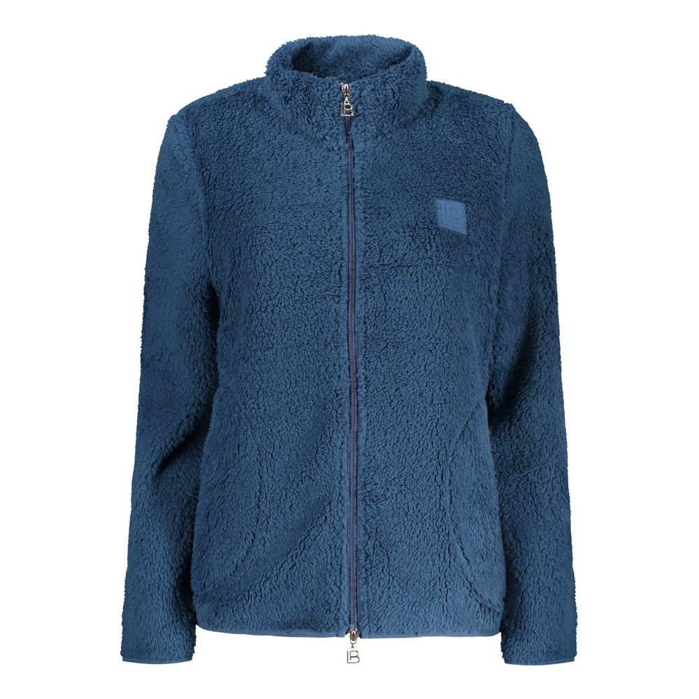 Laura Biagiotti Blu Polyester Women Sweatshirt | Regal Royce