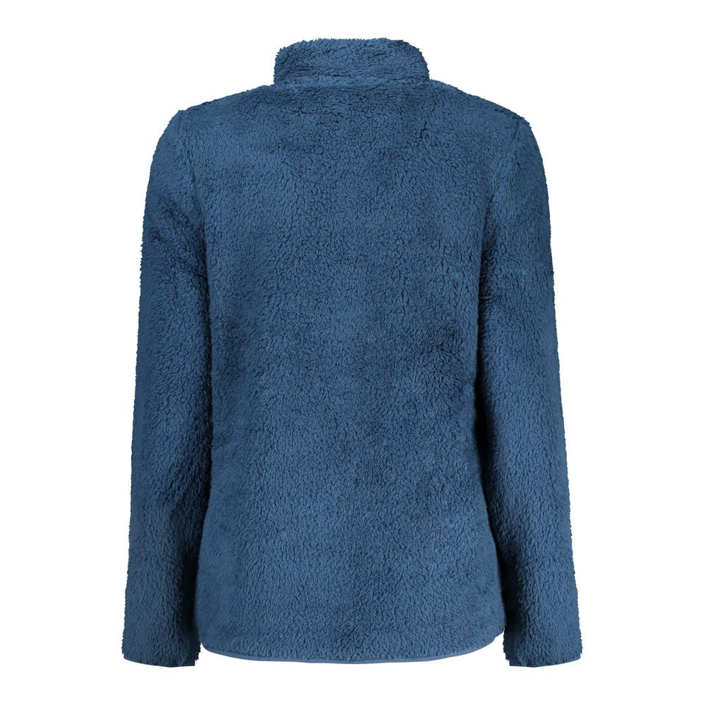 Laura Biagiotti Blu Polyester Women Sweatshirt | Regal Royce