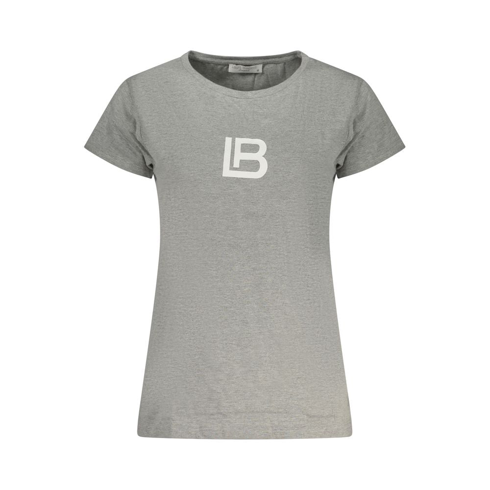 Laura Biagiotti Gray Cotton Women Intimate T-Shirt | Regal Royce