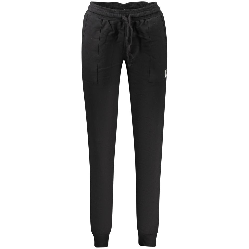 Laura Biagiotti Black Cotton Women's Track Pant | Regal Royce