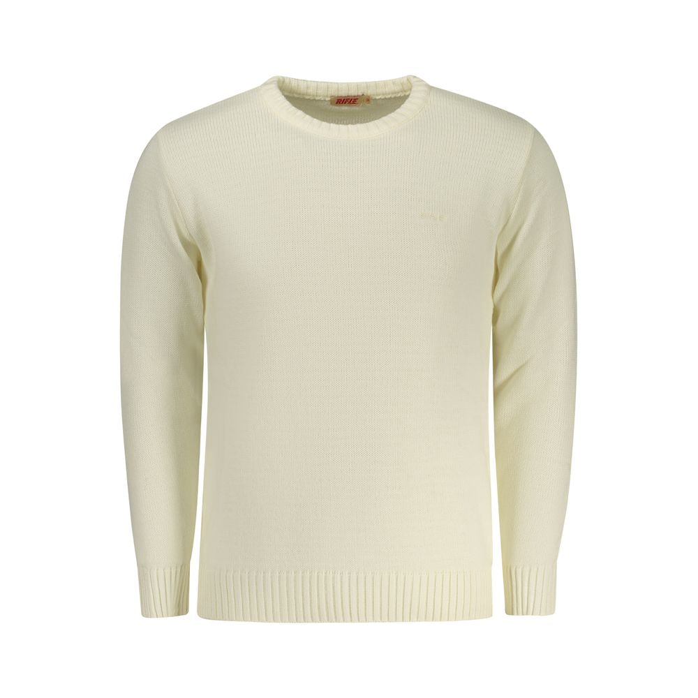 Rifle White Acrylic Men Sweater | Regal Royce
