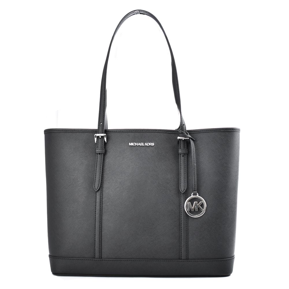 Michael Kors Black Leather Tote Bag | Regal Royce