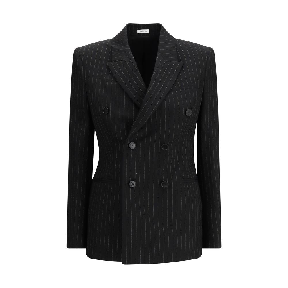 Alexander McQueen Black Wool Blazer | Regal Royce