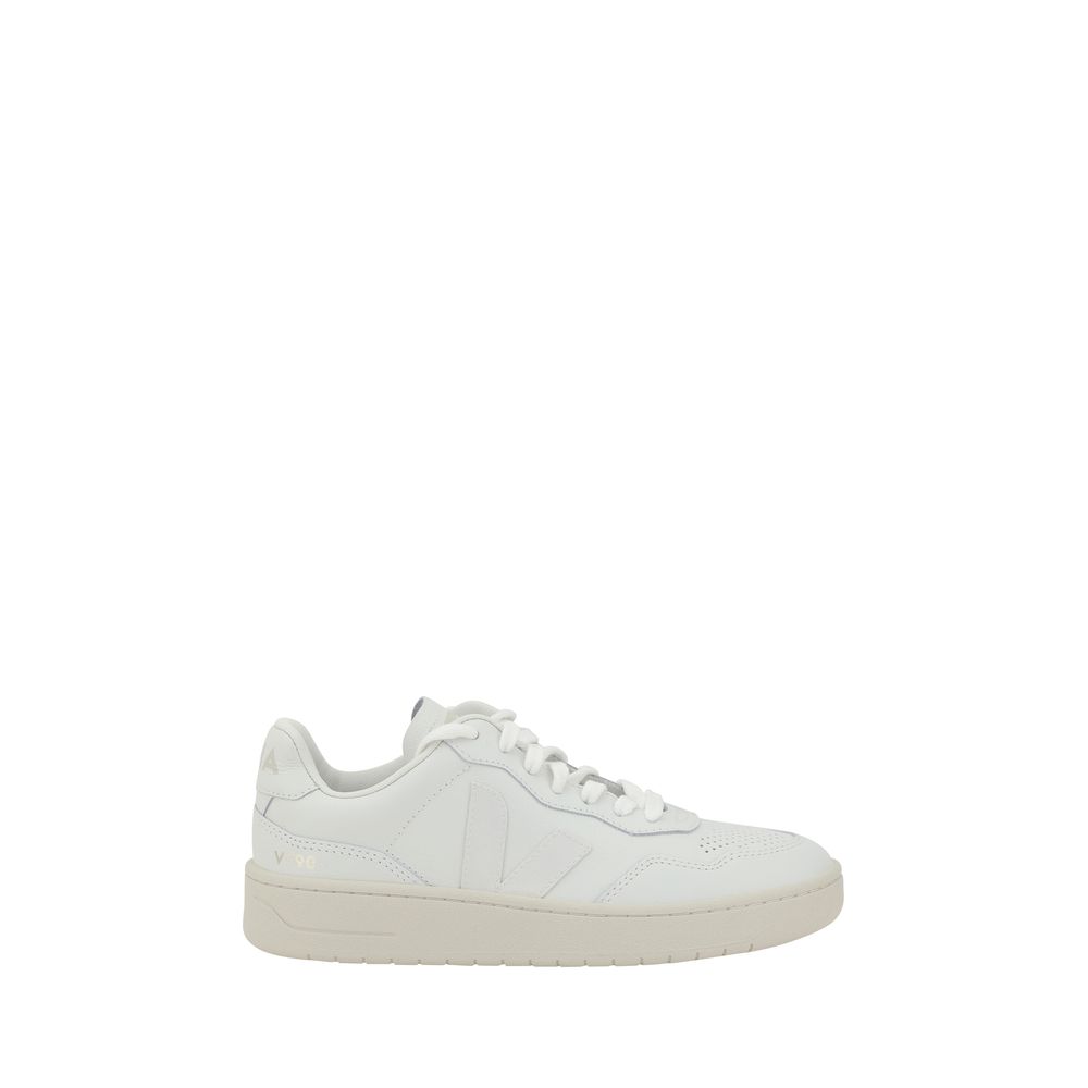 Veja White Other Fibres Low Top Sneakers | Regal Royce