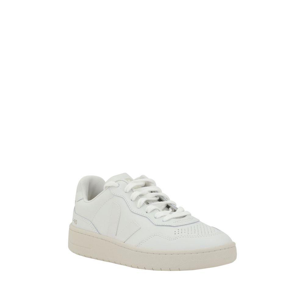 Veja White Other Fibres Low Top Sneakers | Regal Royce