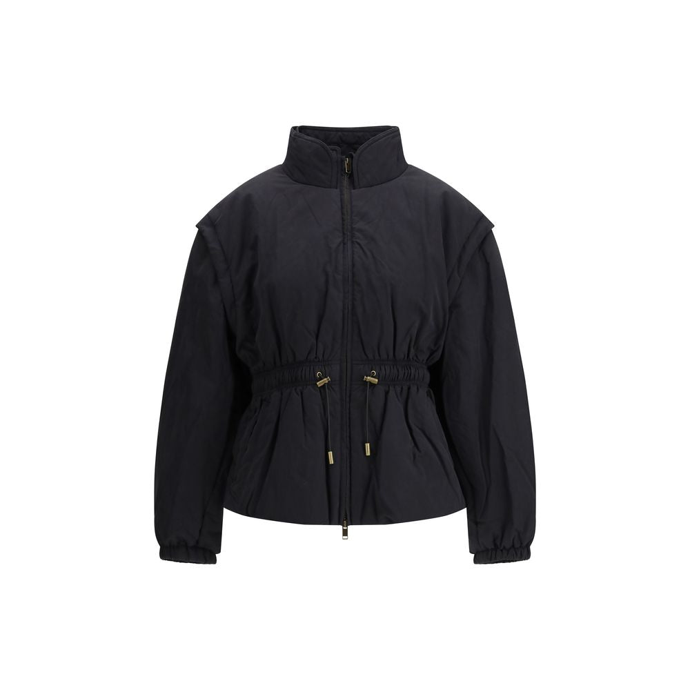 Marant Etoile Black Polyamide Bomber | Regal Royce